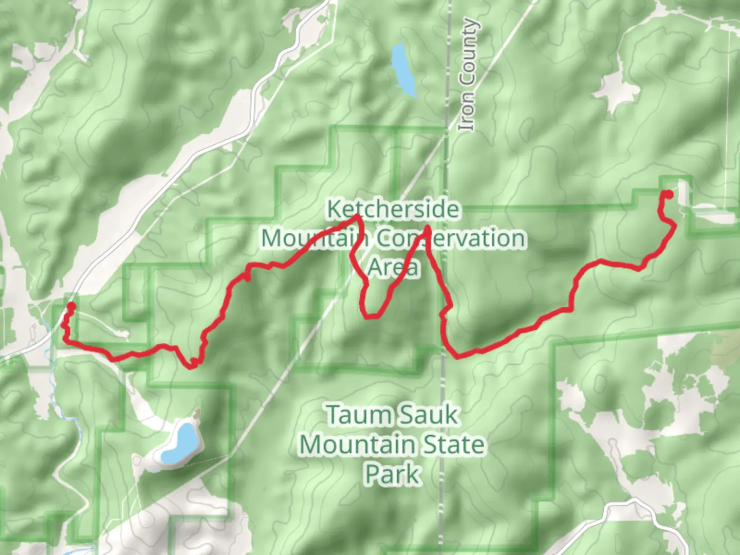 An image depicting the trail Ozark Trail - Taum Sauk Section and its surrounding area.
