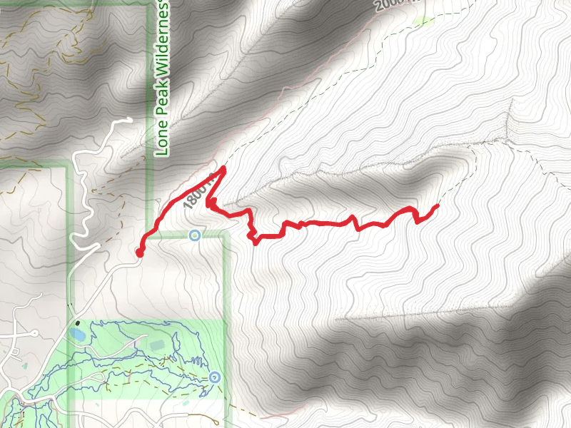 Deer Creek-Dry Creek Trail and Phelps Canyon Trail