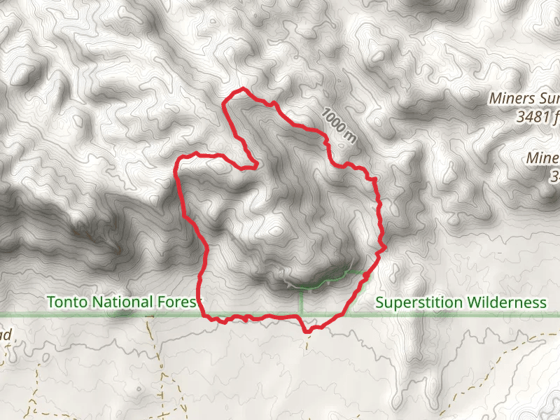 Lost Goldmine, Fremont Saddle and Cave Loop Trail