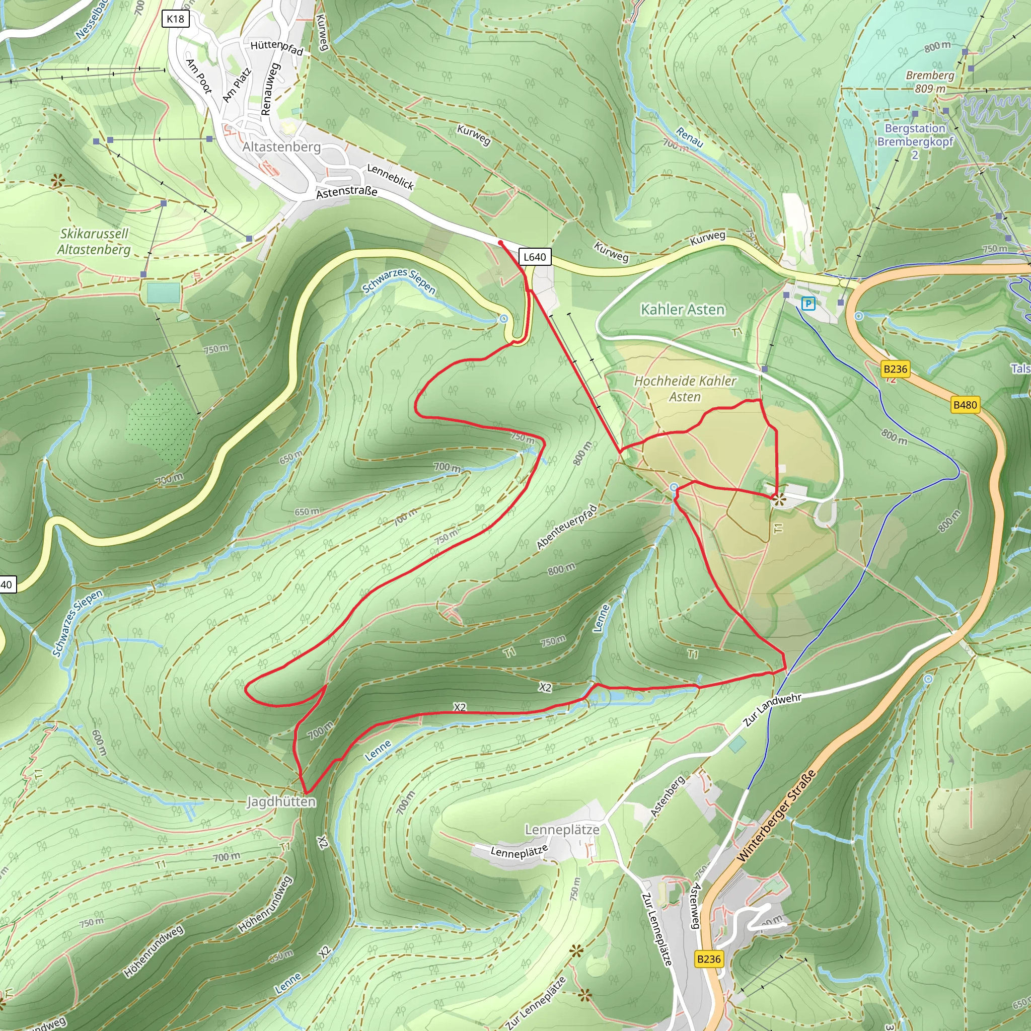 Kahler Asten and Abenteruer Pfad Loop via Astenweg | Hochsauerlandkrei
