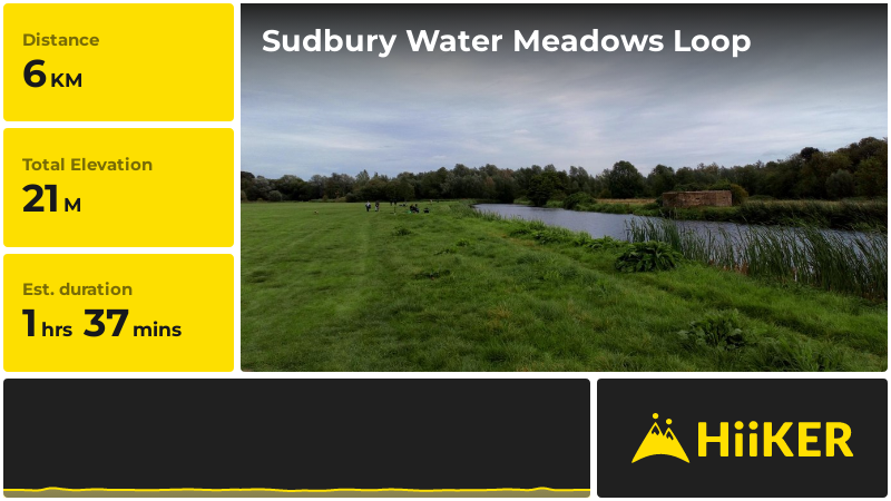 Sudbury Water Meadows Loop | Suffolk | England