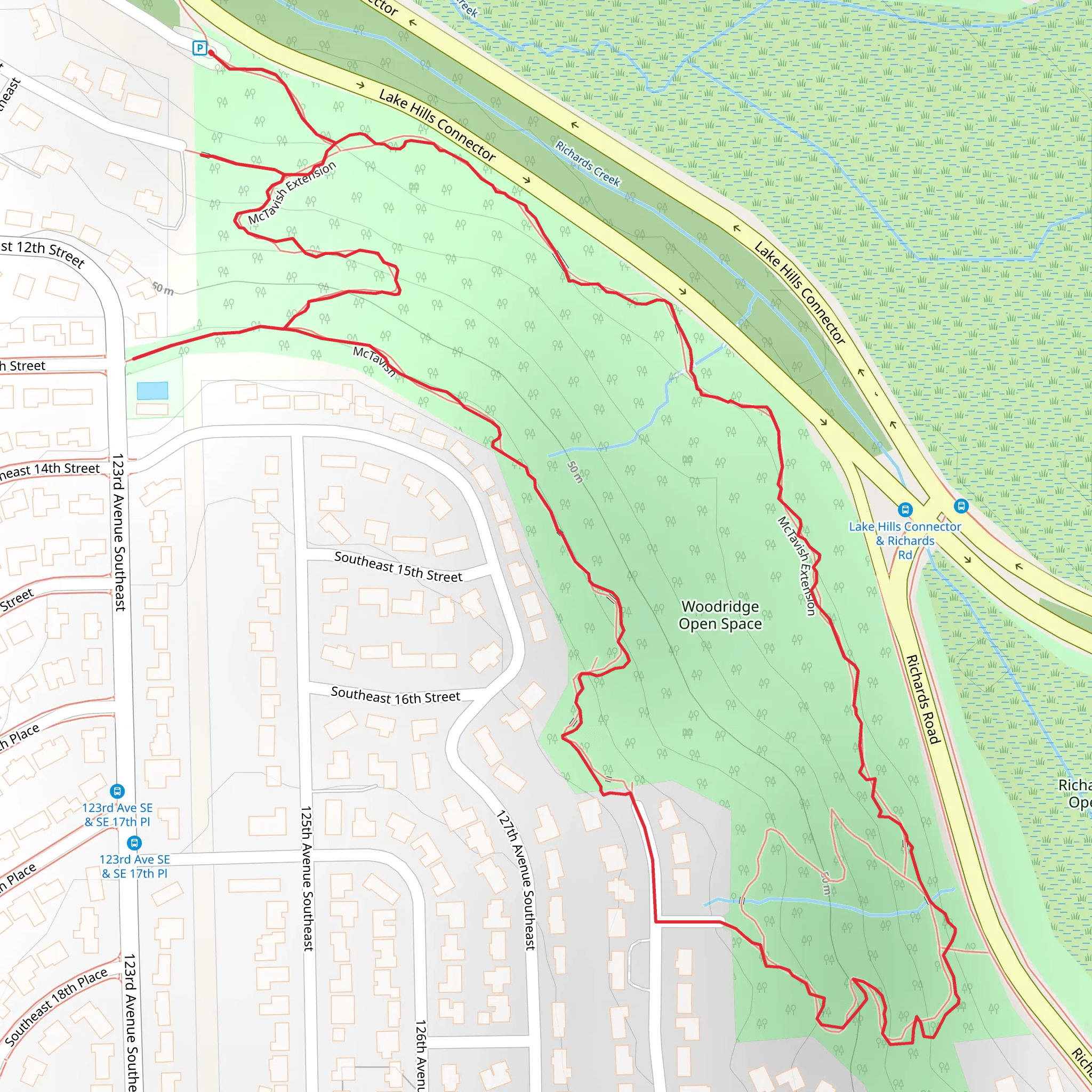 McTavish Loop mobile static map