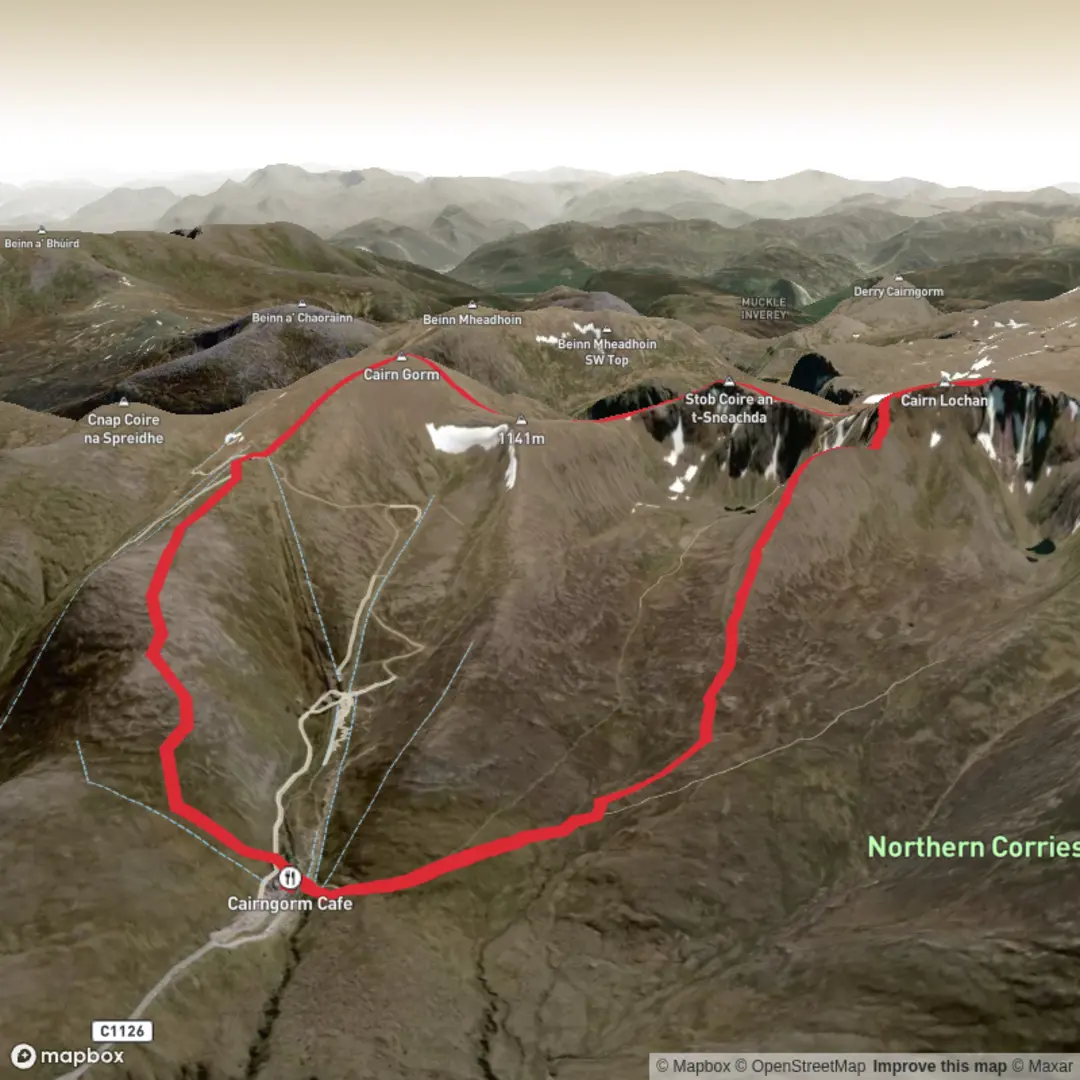 An image depicting the trail Ridge and its surrounding area.