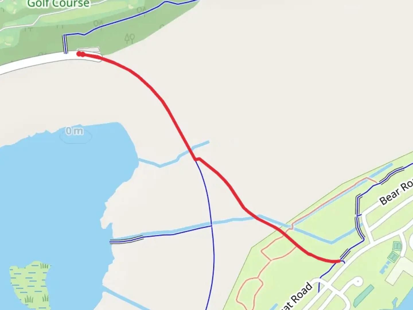 An image depicting the trail Gopher Tortoise and Bear Creek Trail and its surrounding area.