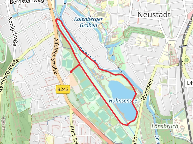 Hohnsensee Loop via Innerstewiesen