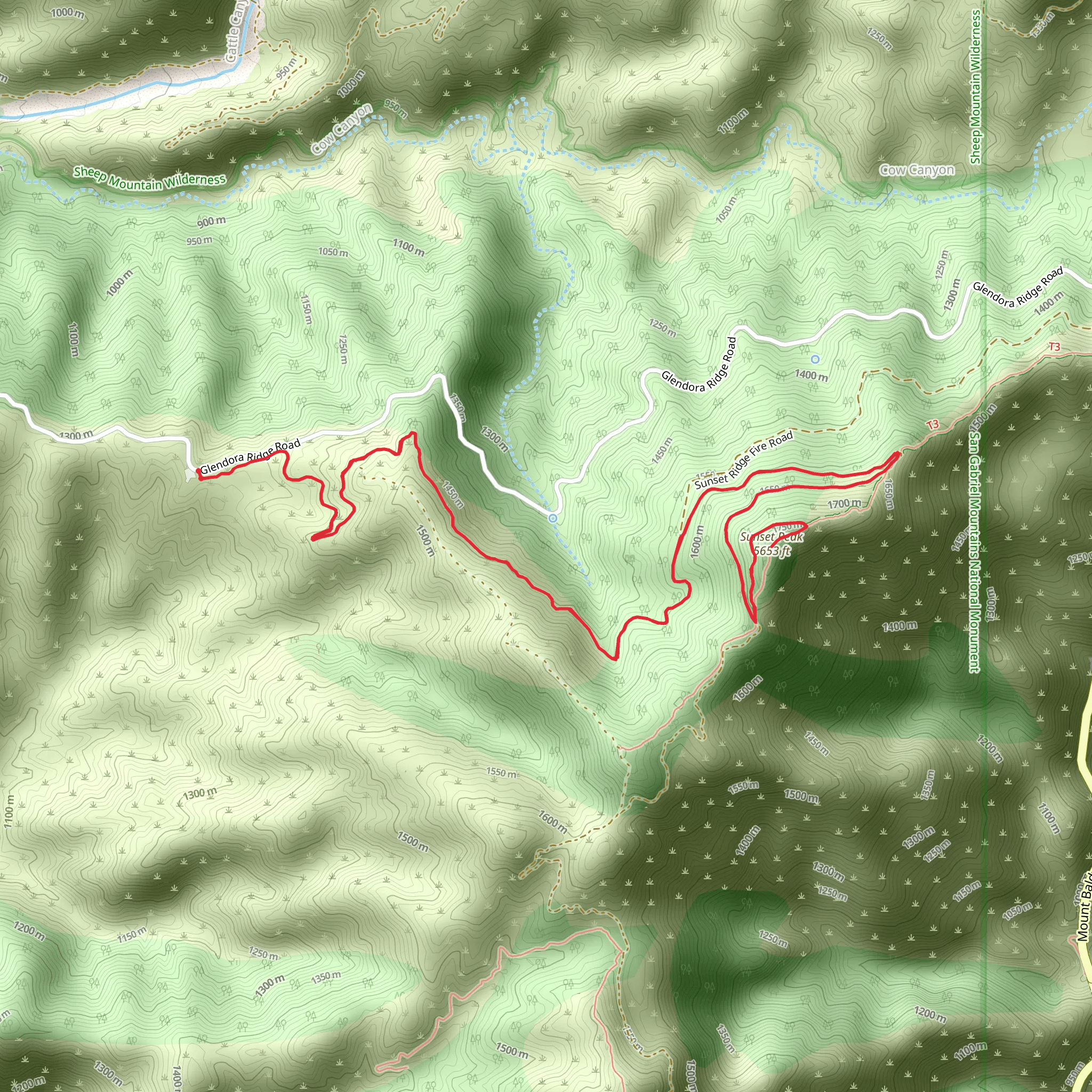 Sunset Peak via Sunset Ridge Fire Road | Los Angeles County | Californ