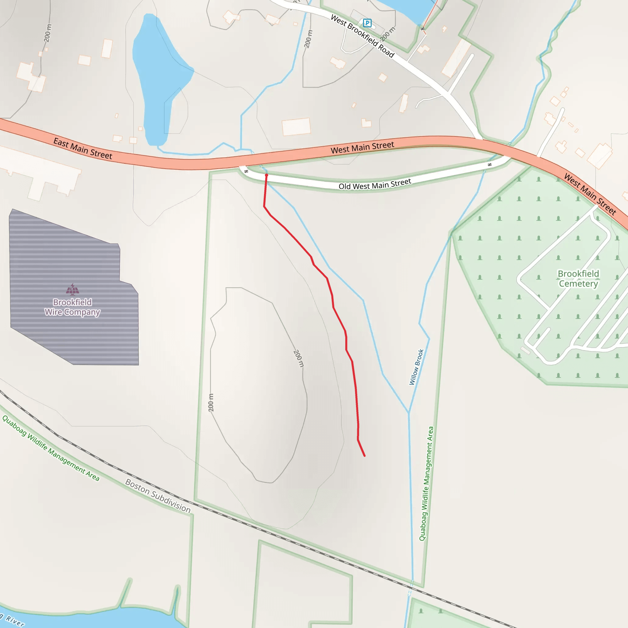 Rest Area Loop mobile static map