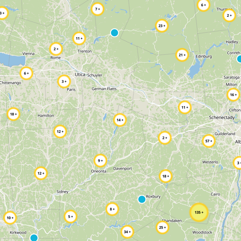 Otsego County Static Map
