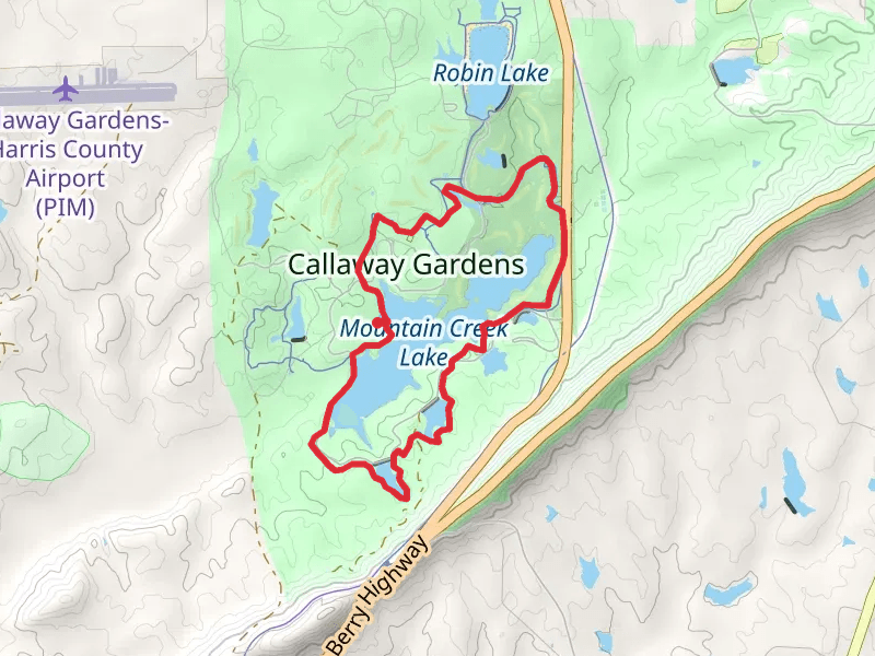 Mountain Creek Lake Loop