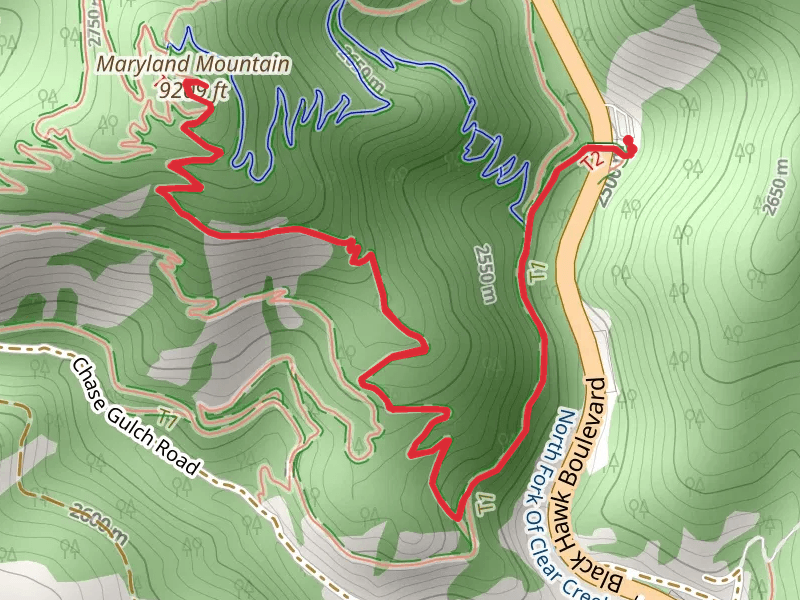 Maryland Mountain via Historic Gilpin Tramway and Summit Trail