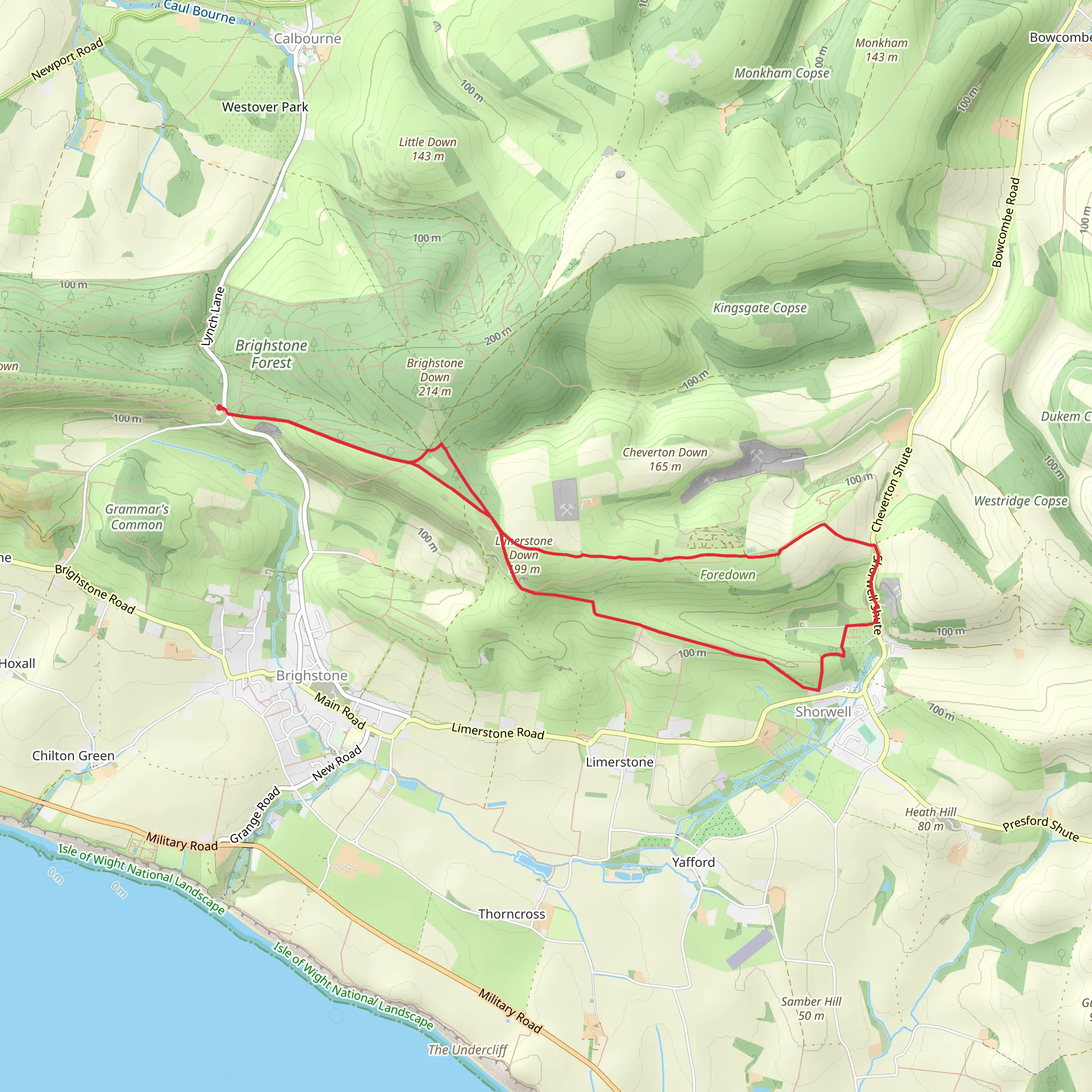 Limerstone Down Loop - Shorwell | Isle of Wight | England