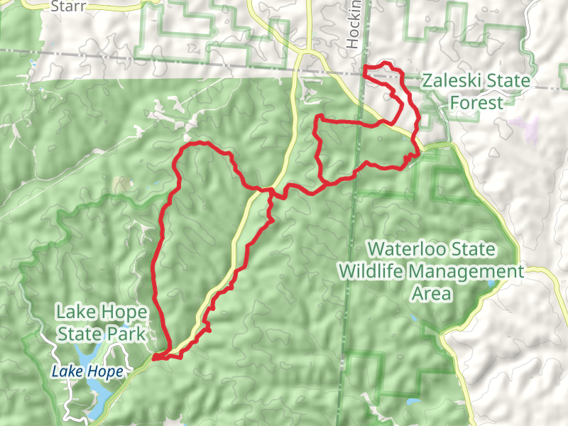 Starrett Ridge - Long Ridge Loop