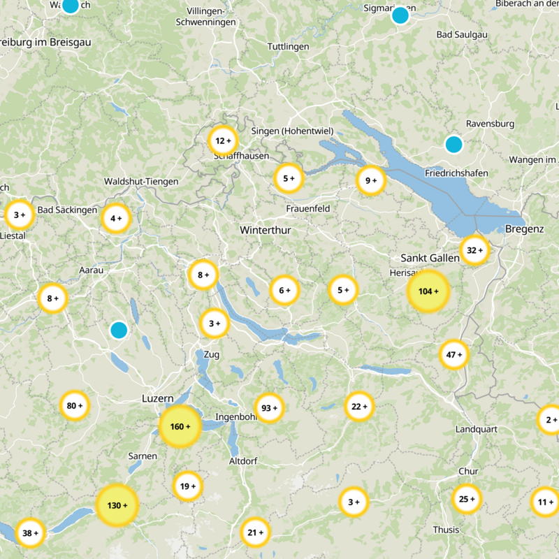 Bezirk Pfäffikon Static Map