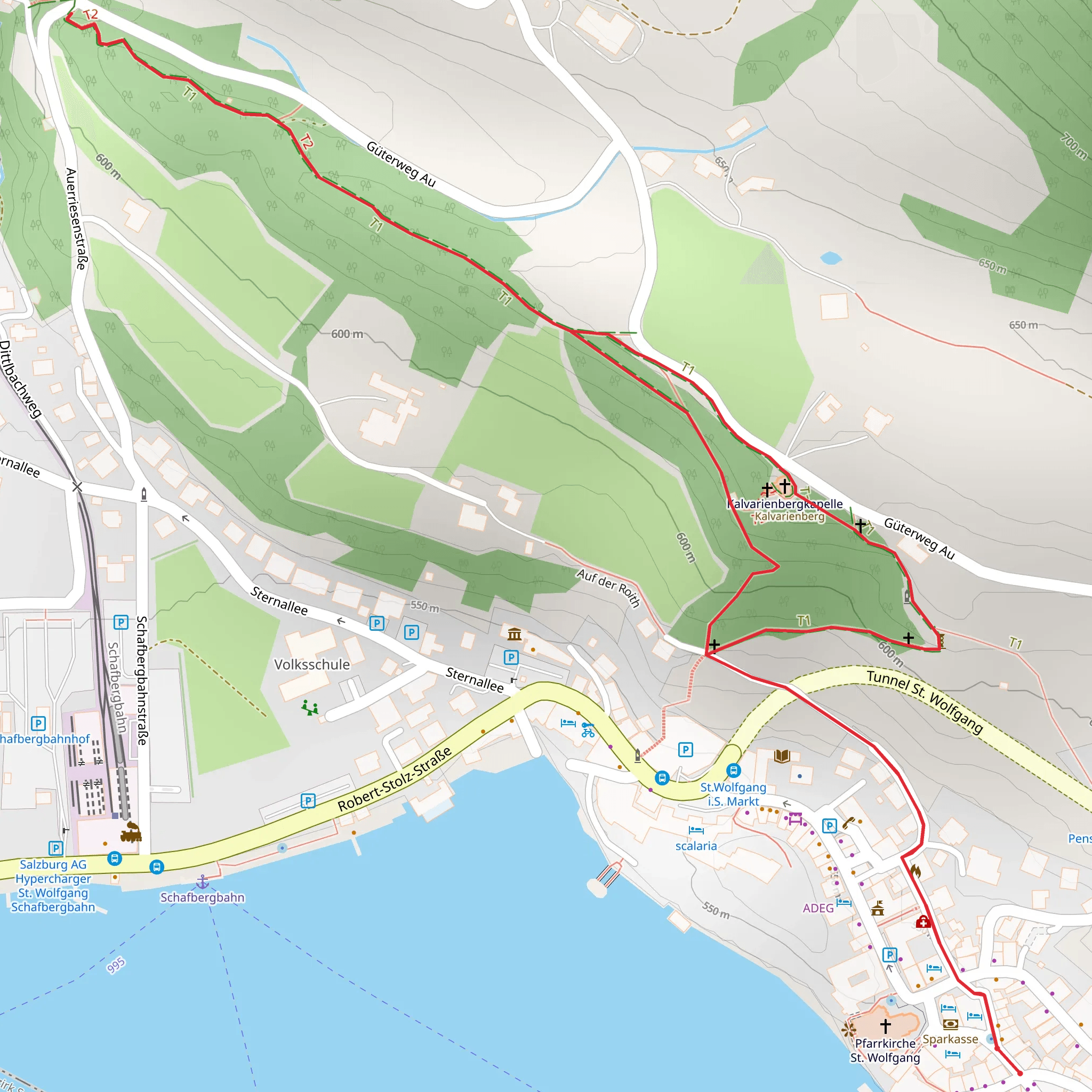 Malersteig Loop Hike mobile static map