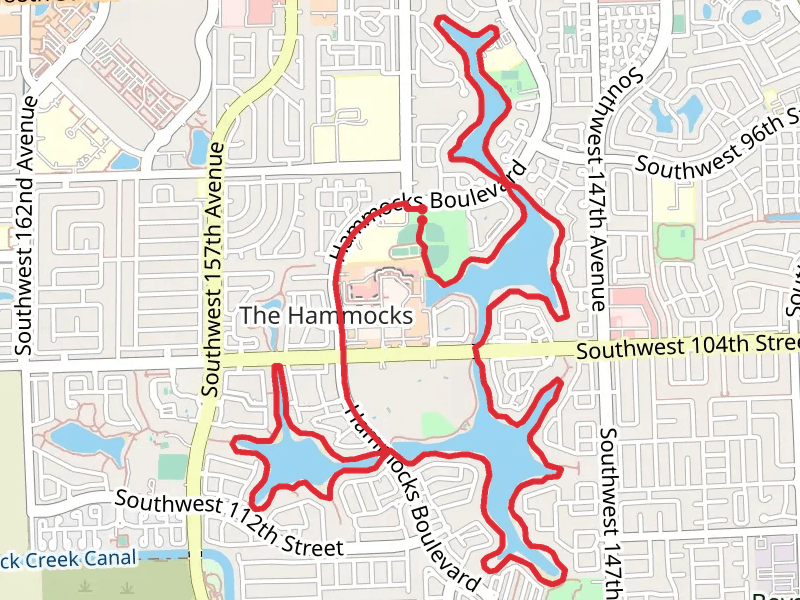 Hammocks Community Park Loop Trail