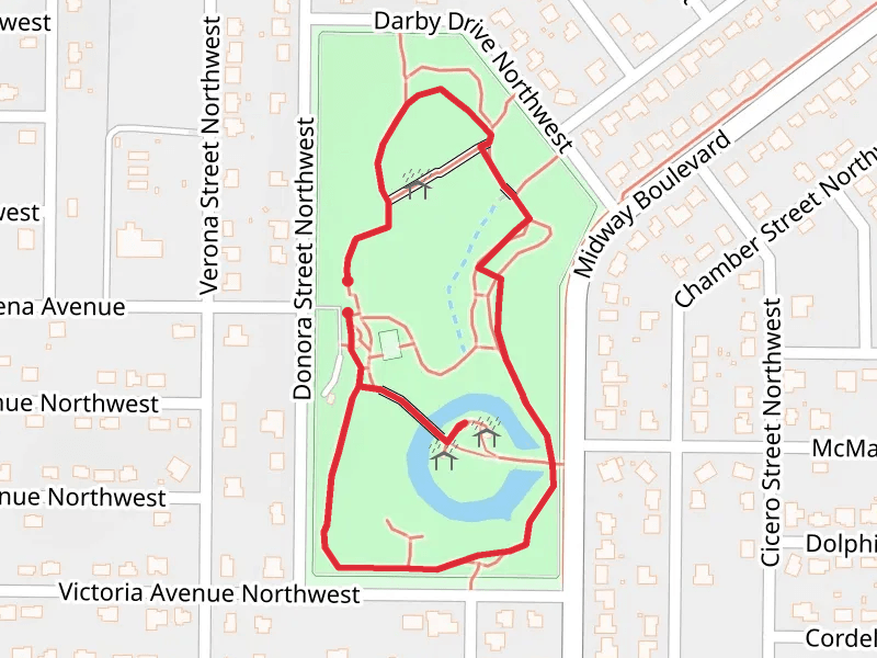 Kiwanis Lake and Park Loop