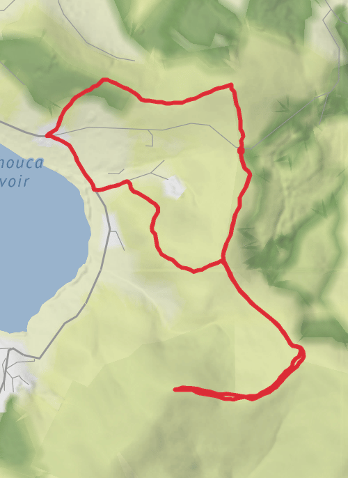 Ballynulty Gap >Blackhill > Moanban>Lacken>Sorre and back toBallynulty Gap 15082026 mobile static map