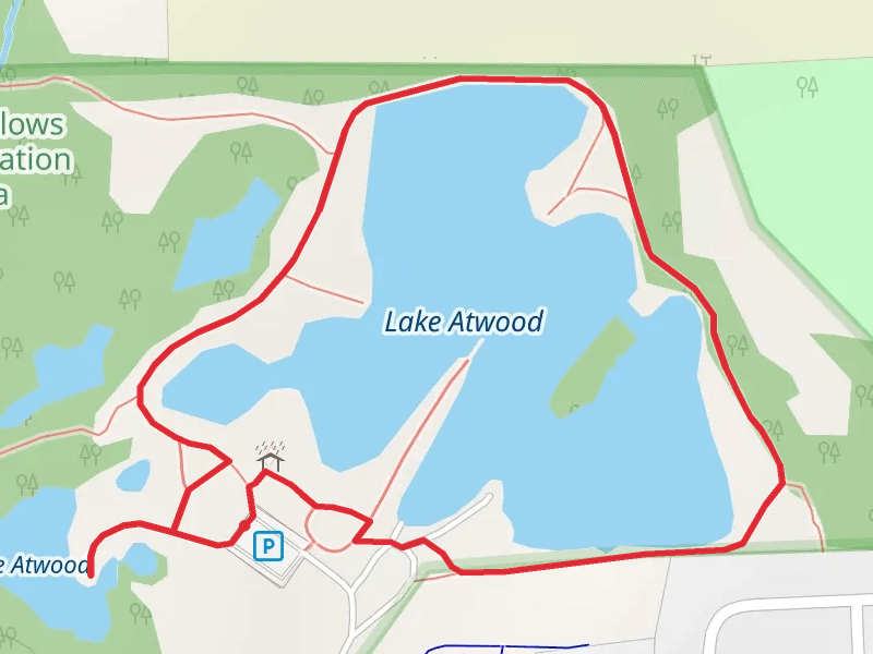 Lake Atwood Loop