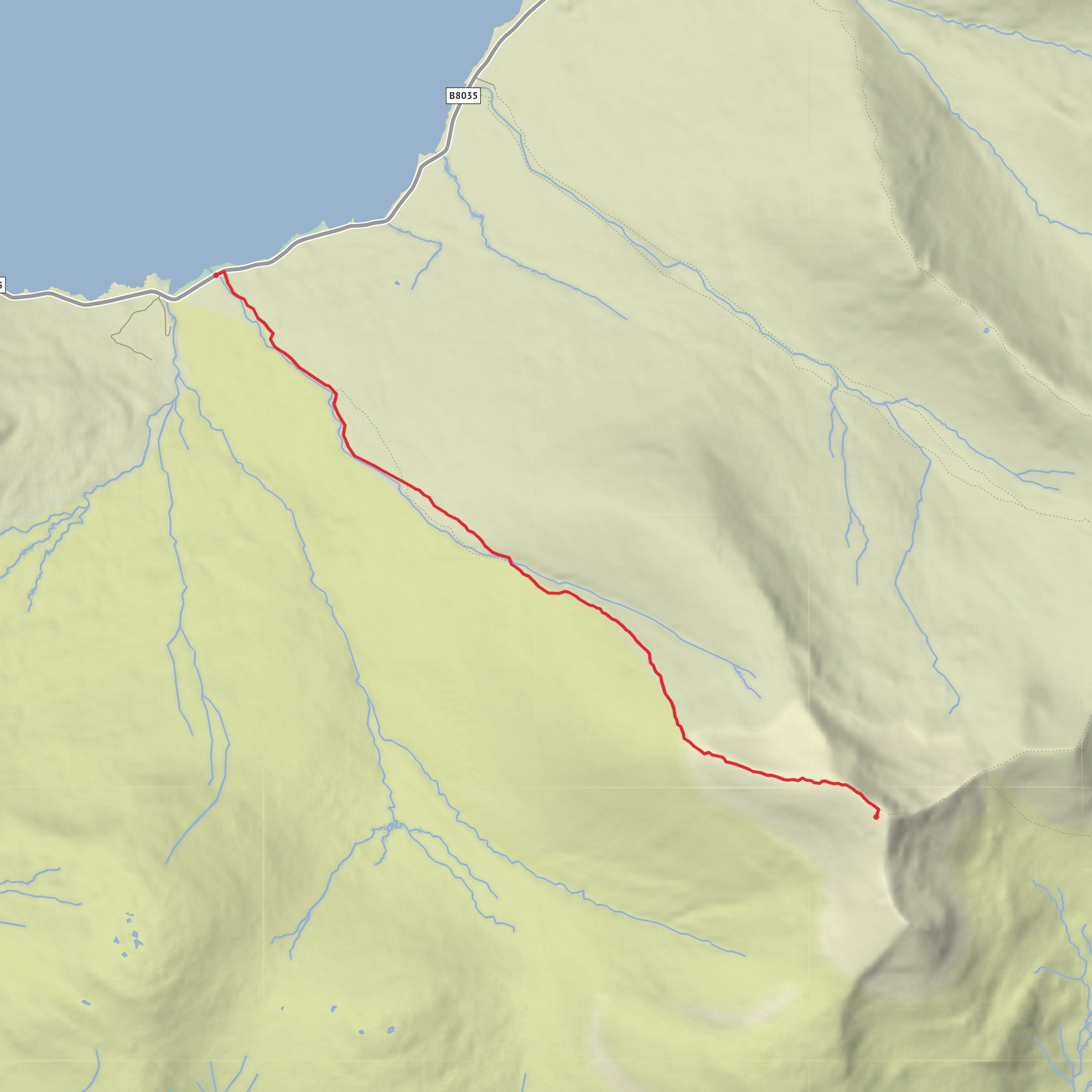 Mull: Ben More mobile static map