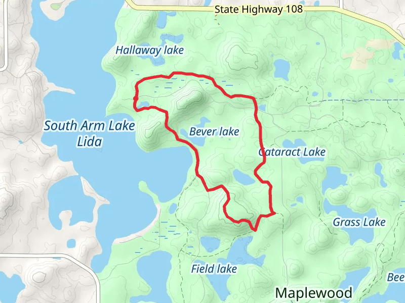 Hallaway Hill and Ironwood Loop Trail