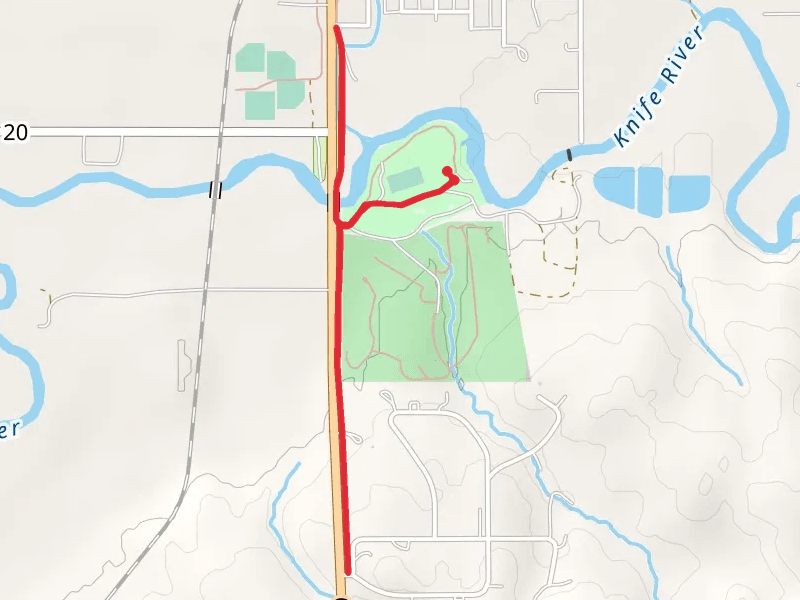 Beulah Park and Knife River