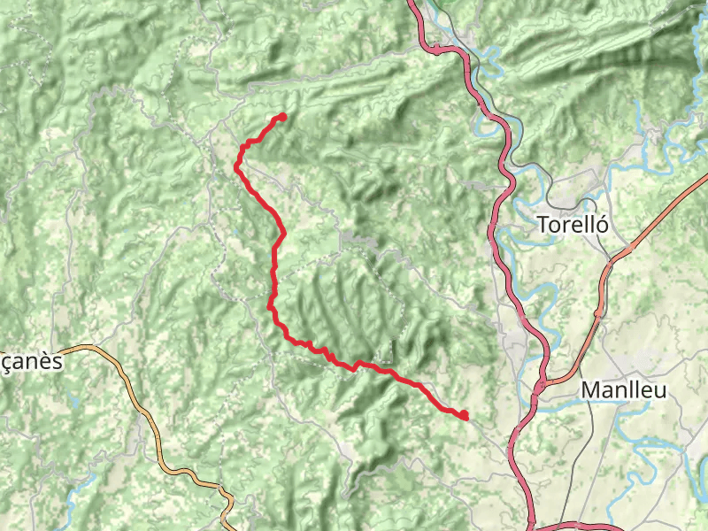 Route of the Sorreigs PR C 46