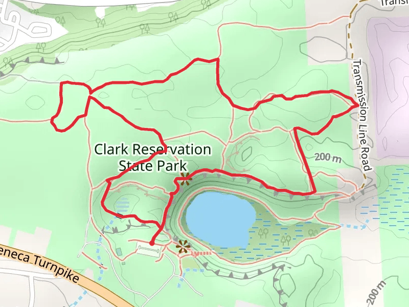 Clark Reservation State Park Loop Trail