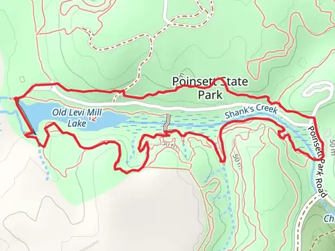 Old Levi Mill Lake Loop