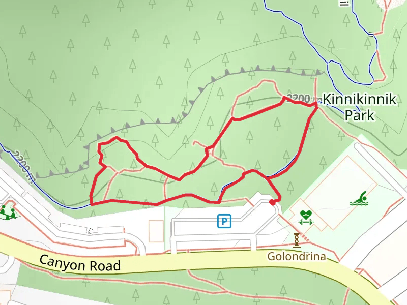 Acid Canyon Loop Trail