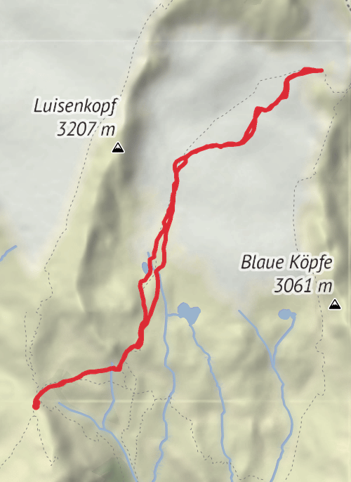 Kals am Großglockner Hiking mobile static map