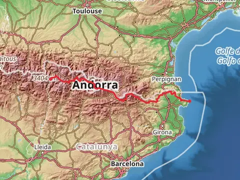 GR 11 Senda Pirenaica Cataluña