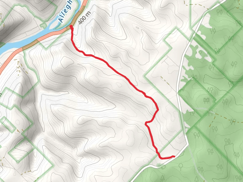 Tanbark Trail - Allegheny River