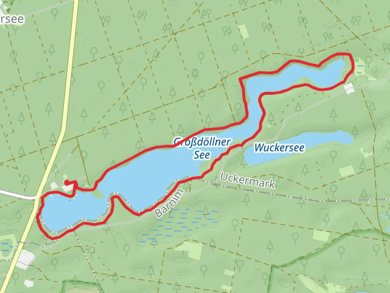 Großdöllner See Loop
