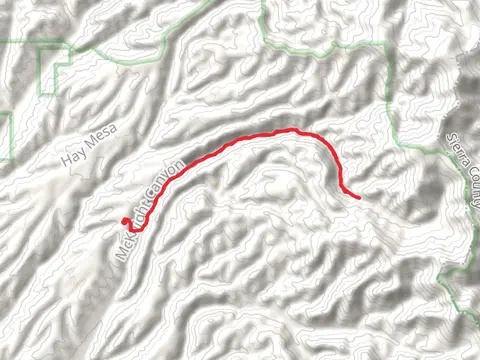McKnight Canyon Short Trail - Powderhorn Ridge Road