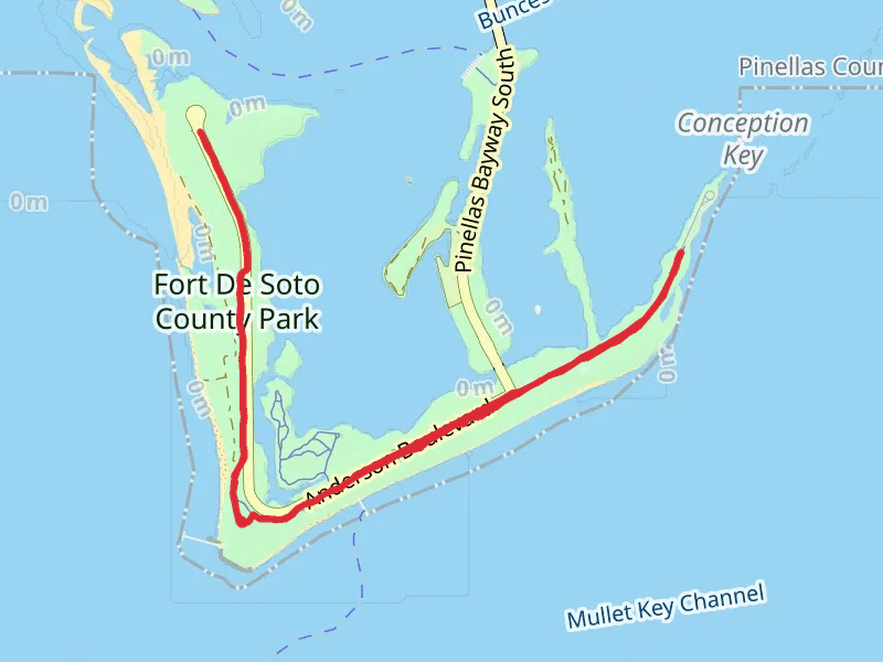 Fort De Soto Recreational Trail