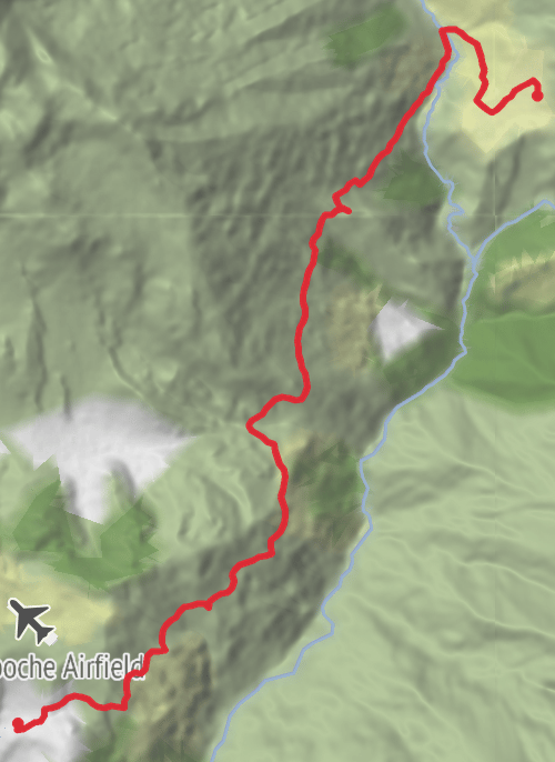 Namche Hiking mobile static map