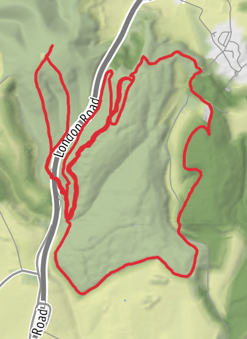 East Hampshire Running mobile static map
