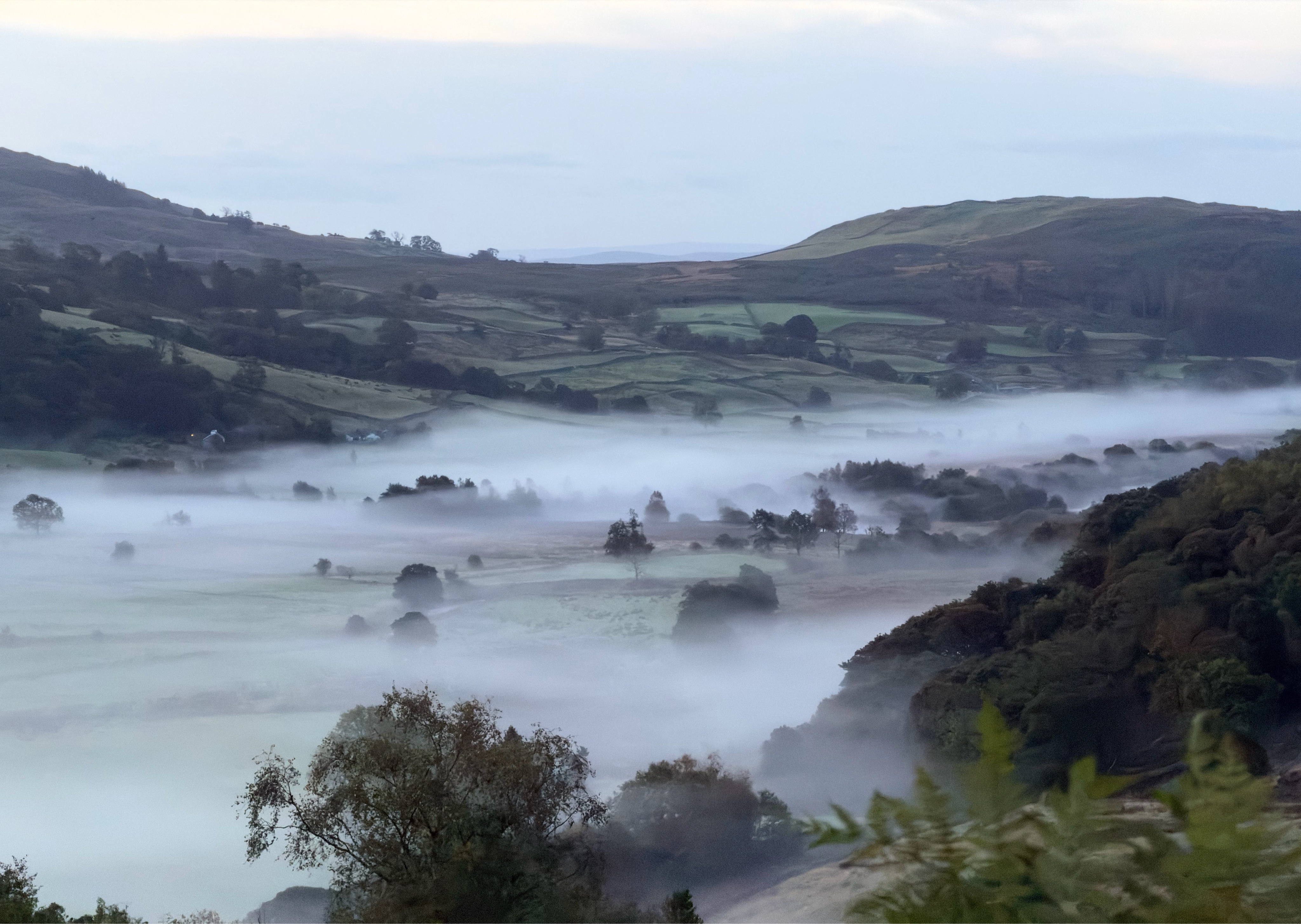 A map preview of the recording Kentmere round.