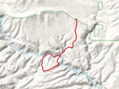 Flying V and Middle Fork Loop Trail