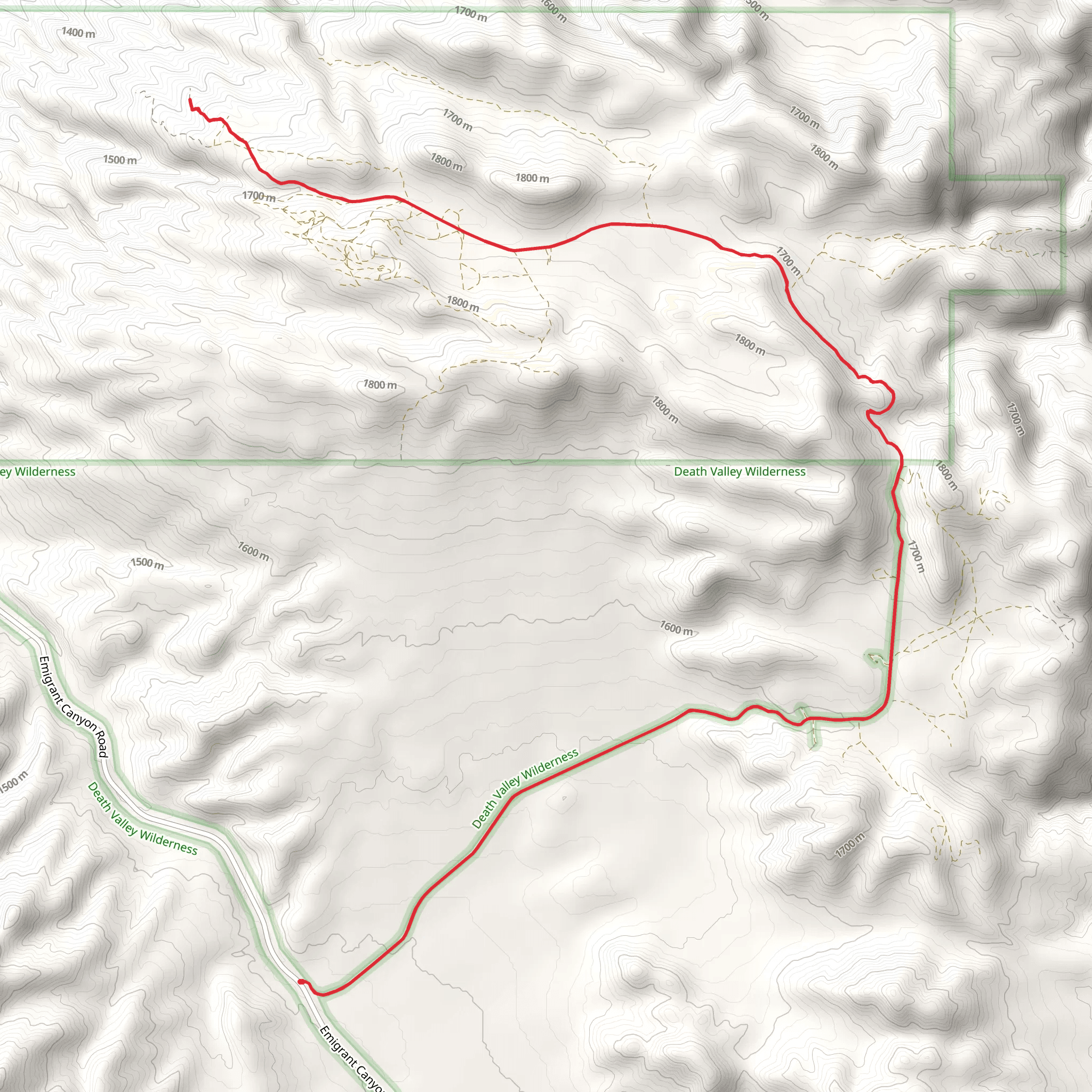 Skiddo Road Walk mobile static map