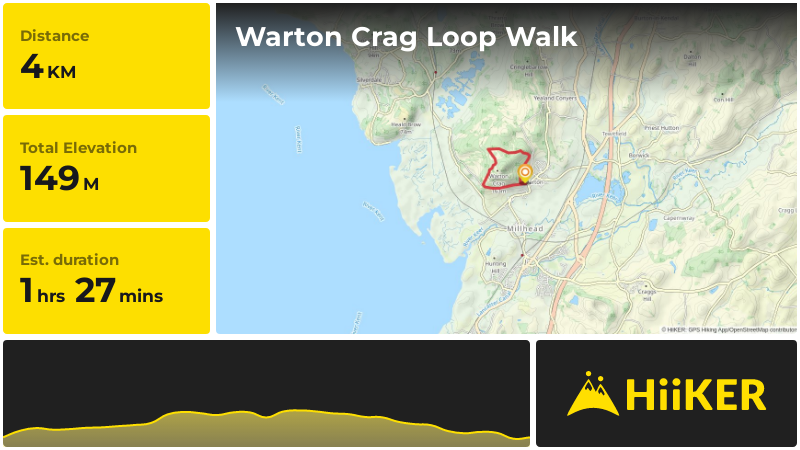 Warton Crag Loop Walk | Lancashire | England