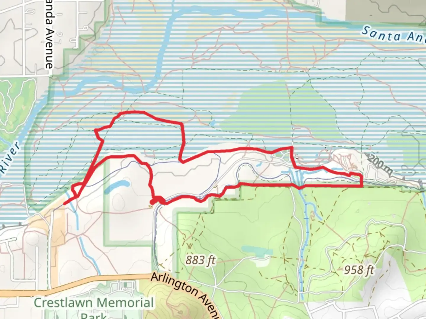 Santa Ana River Loop Trail | Riverside County | California