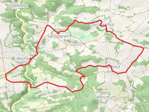 Huel und Linden Runde Wonsees and Roter Ring