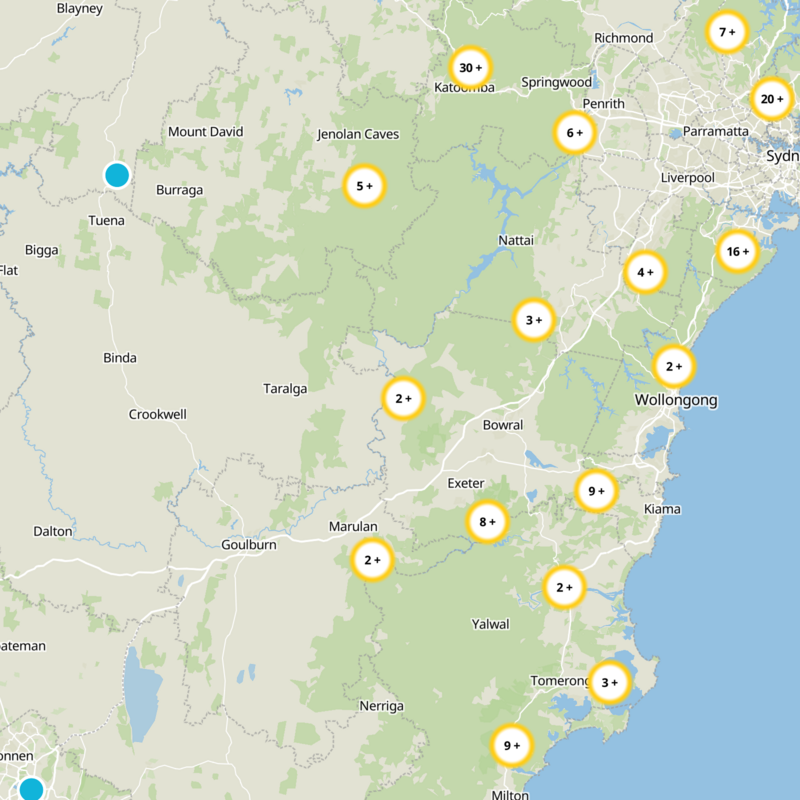 Wingecarribee Static Map