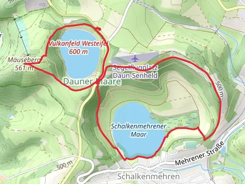 Weinfelder Maar and Schalkenmehrener Maar Loop