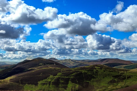 Scroggy Hill, Monk Rig and Cap Law Loop