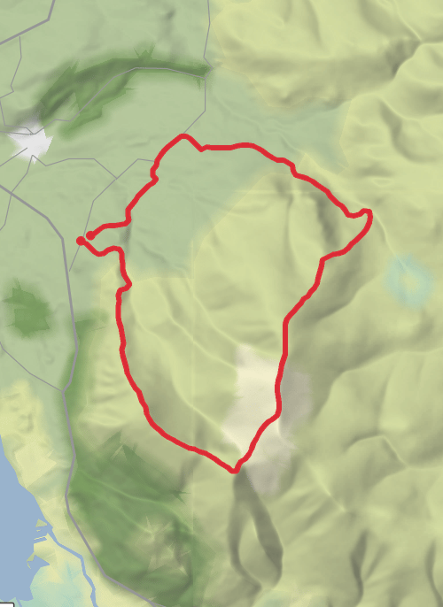skiddaw mobile static map