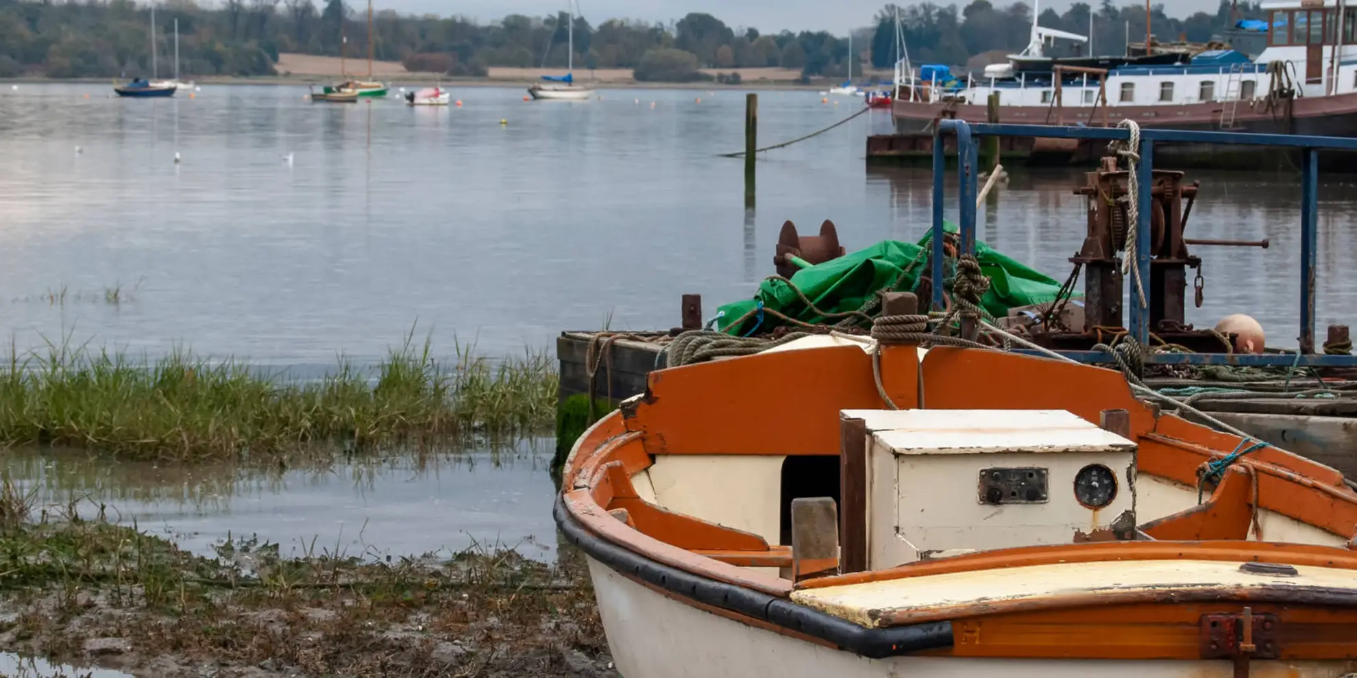 Chelmondiston - River Orwell and Pin Mill | Suffolk | England