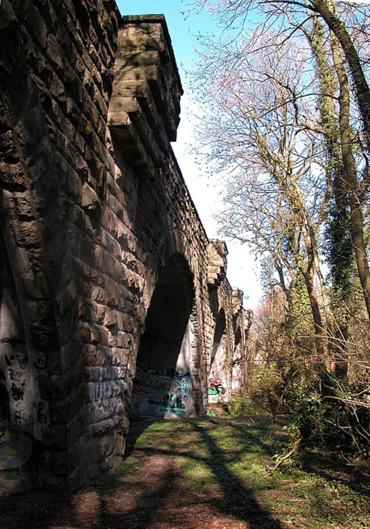 An image depicting the trail Ruhrtalhaus and Rumbachtal Loop and its surrounding area.