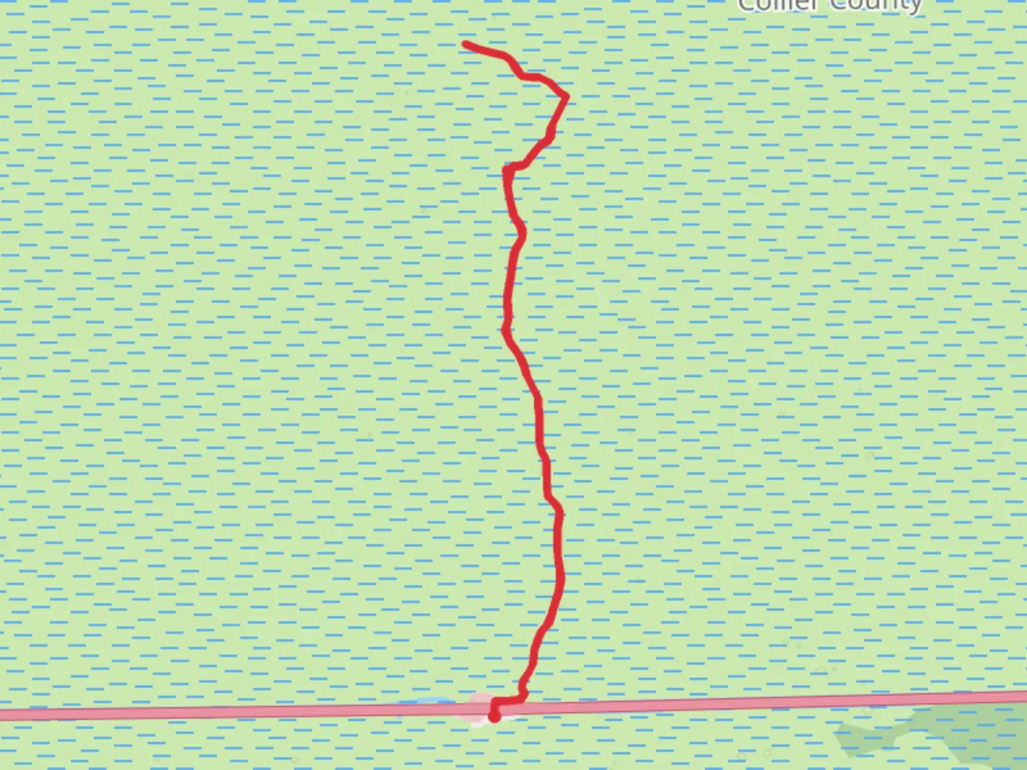 An image depicting the trail Nobles Camp - Florida Trail and its surrounding area.